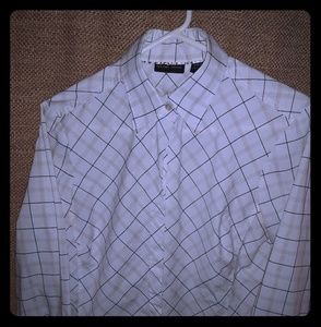 New York & Company button up tapered waist